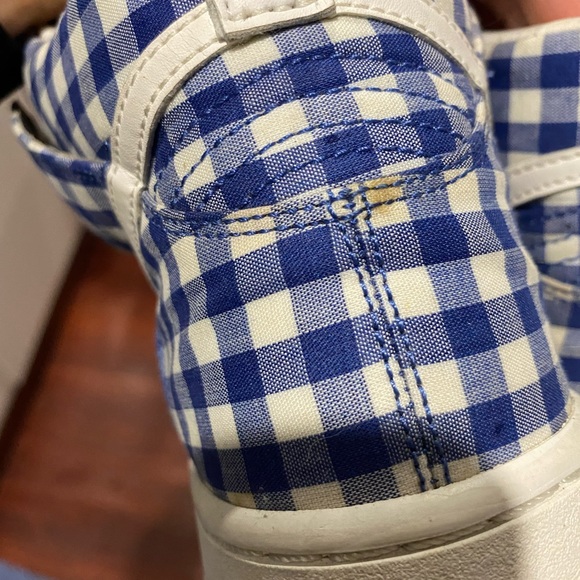 NIKE ‼️VINTAGE‼️DUNK HIGH SKINNY MIDNIGHT PLAID / Size 6 - Picture 8 of 10